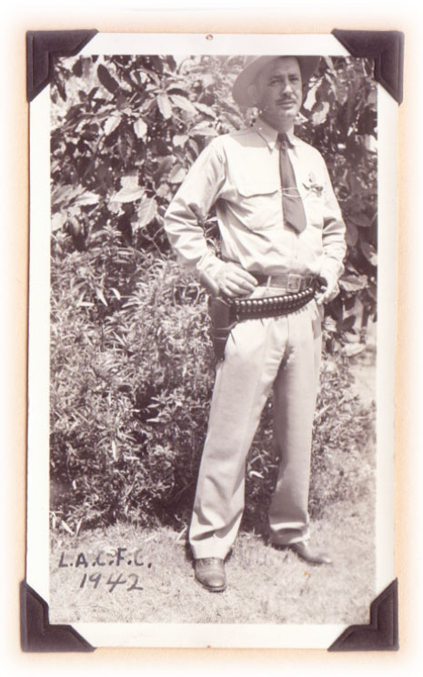 Edson Rorabeck 1942 in Azusa, California